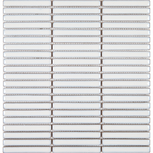 Мозаика из керамогранита на сетке KST3-4R (1,1х9,0) 28,4х29,5x0,6 см