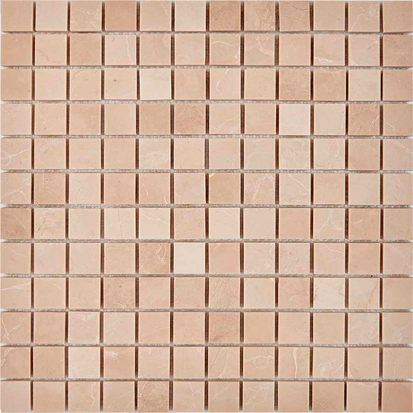 Мозаика из мрамора полированная PIX227 Crema Nova (2,3x2,3) 30,5х30,5х0,6 см