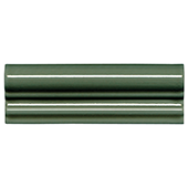 Бордюр керамический MOLDURA ITALIANA PB C/C VERDE OSCURO 5х15 см