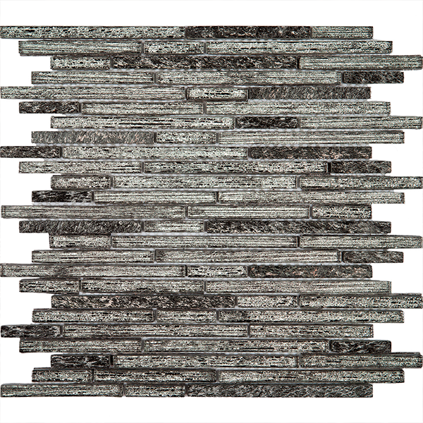 Мозаика из камня и стекла на сетке NZ002 30,0х30,0x0,8 см