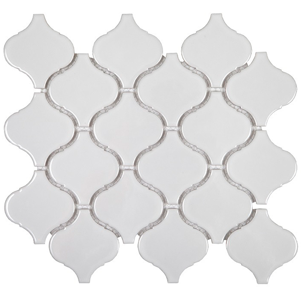 Мозаика из керамогранита на сетке KAR3-1G (7,4x7,8) 24,6х28,0x0,6 см