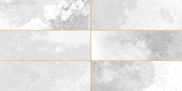 Плитка керамическая настенная FS TRADITION BRICK Silver 20x40x1,03 см