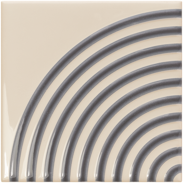 Плитка керамическая 129325 TWISTER TWIST VAPOR TITANIUM BLUE 12,5x12,5 см