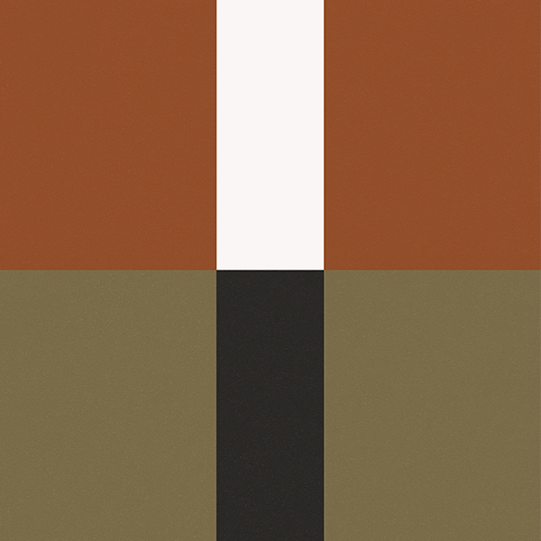 Гранит керамический 27687 BAUHOME BAND WARM 20х20 см