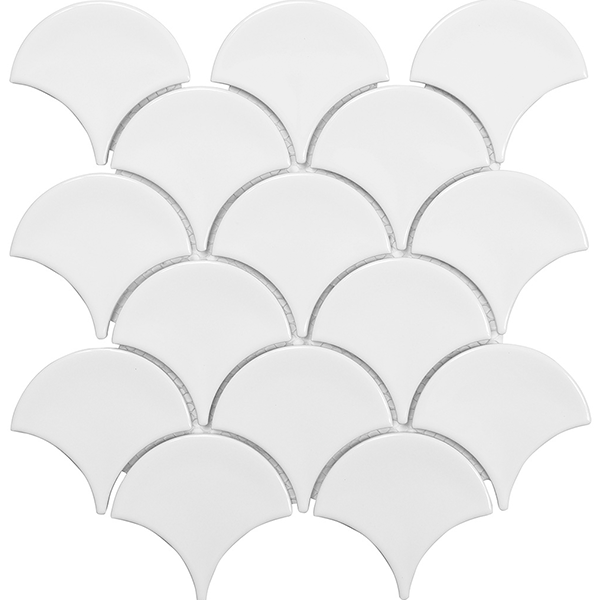 Мозаика из керамогранита на сетке KFS-1G (8,6x9,4) 24,5х29,3x0,6 см