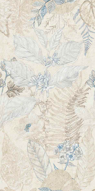 Гранит керамический MOCKUP 136916 FLORALIA LIGHT NAT RETT 60x120x0,7 см