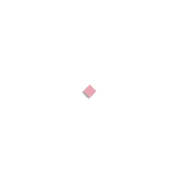 Вставка - гранит керамический TACO Dome Pink 4х4 см