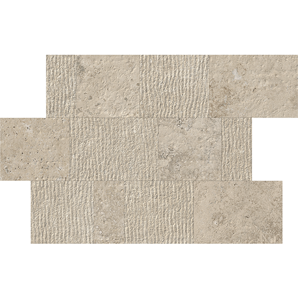 Мозаика NA096 NATIVA MOSAICO LAPIS MIX TIBUR 30x40х0,9 см