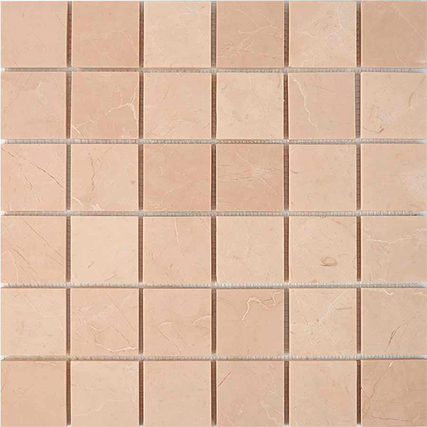 Мозаика из мрамора полированная PIX228 Crema Nova (4,8x4,8) 30,5х30,5х0,6 см