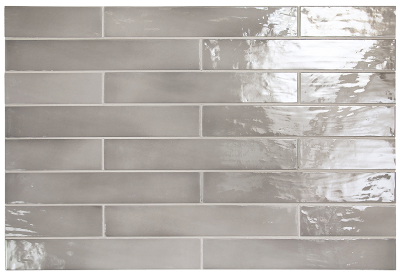 Плитка керамическая настенная 26927 MANACOR Mercury Grey 6,5х40 см