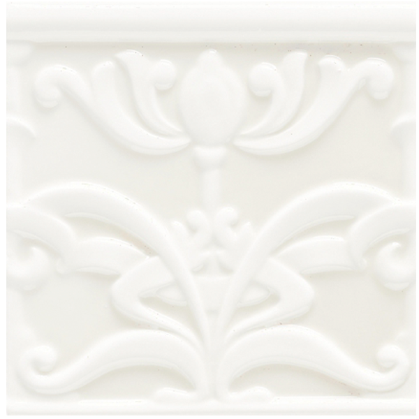 Декор керамический настенный LIB09 ESSENZE LIBERTY Bianco Ice 13x13 см