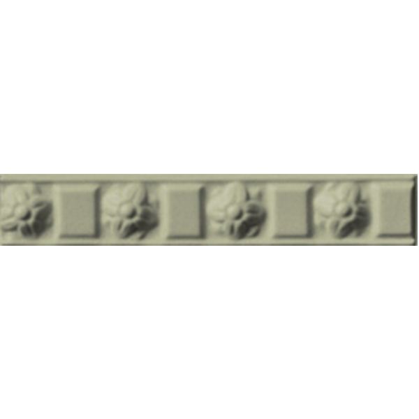 Бордюр керамический настенный CACL5 ELECTA CAMMEO Verde CRAQUELE 3,5x20 см
