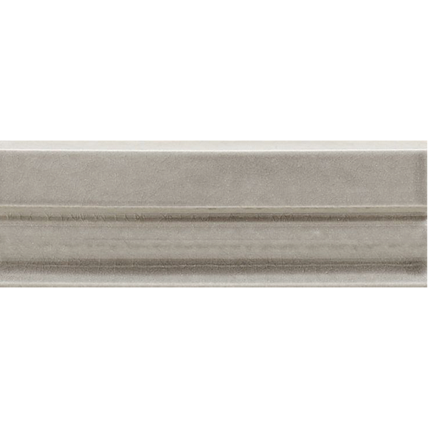 Бордюр керамический FIE4 EPOQUE FINALE Dark Grey CR 6,5x20 см