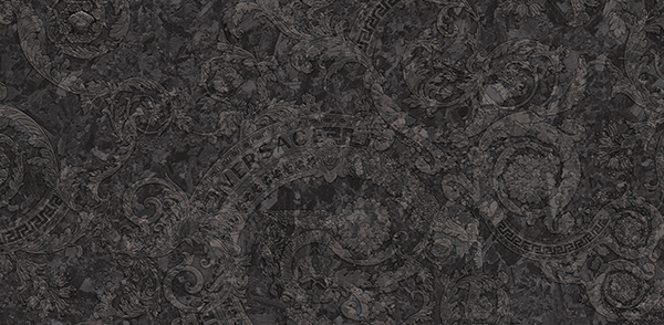 Гранит керамический 47370A METEORITE MEGABAROCCO Nero LAPPATO 60x120 см