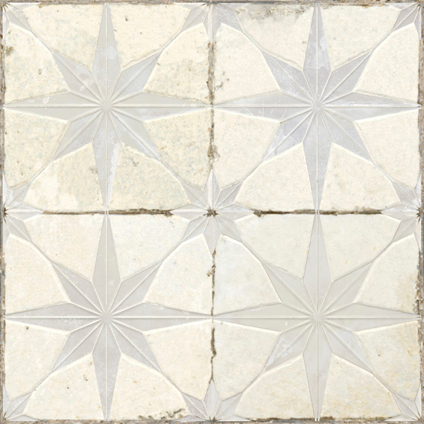 Плитка керамическая напольная FS STAR White LT 45х45х0,95 см