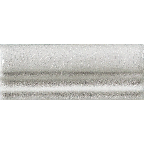 Бордюр керамический BOR011 ESSENZE+ BORDURA LINEARE Argento Cr. 5x13 см