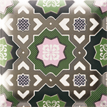 Плитка керамическая настенная Décor Nilo Green 15х15 см