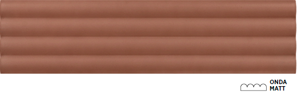 Плитка керамическая настенная 28533 COSTA NOVA ONDA Terra Matt 5x20 см (108 кор./палл.)