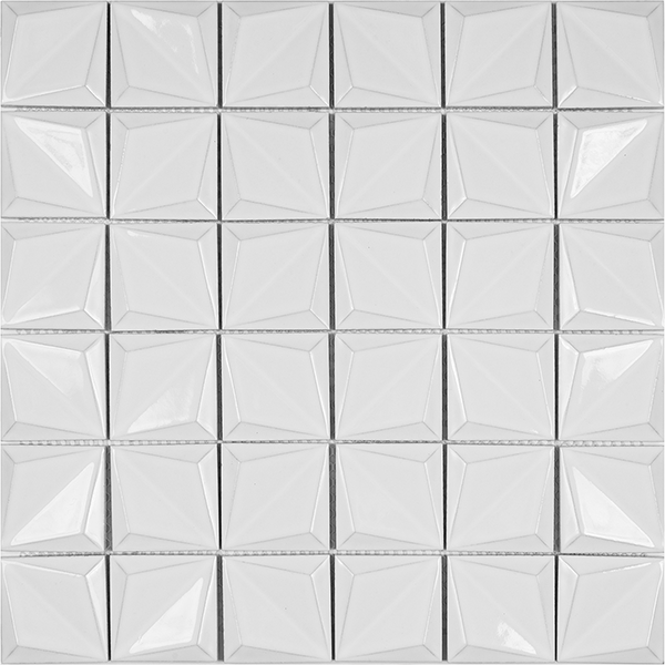 Мозаика из керамогранита на сетке KKV50-1R (4,8х4,8) 30,6х30,6x0,6 см