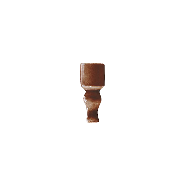 Уголок керамический наружный для бордюра FIAE7 EPOQUE ANGOLO FINALE Dark Caramel CR 2x6,5 см