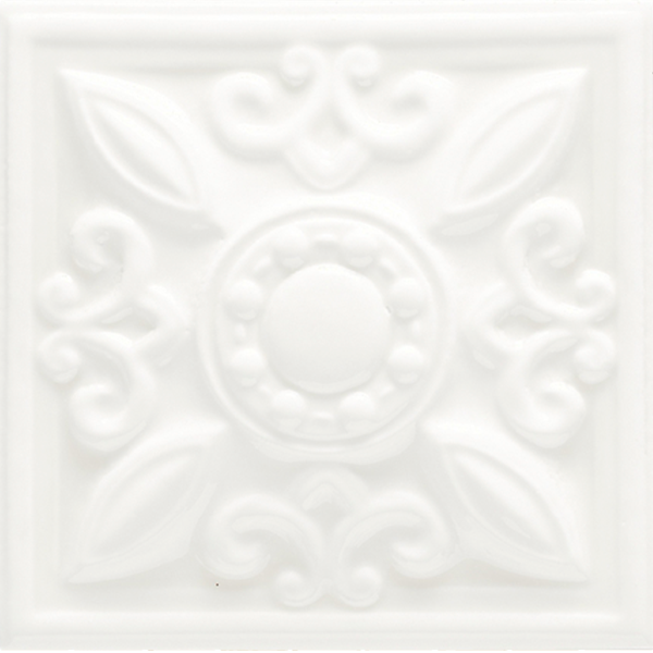 Декор керамический настенный NEO09 ESSENZE NEOClASSICO Bianco Ice13х13 см