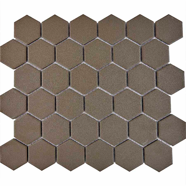 Мозаика из керамогранита прокрашенного в массе матовая PIX622 (5,1x5,9) 35,2х28,2x0,6 см