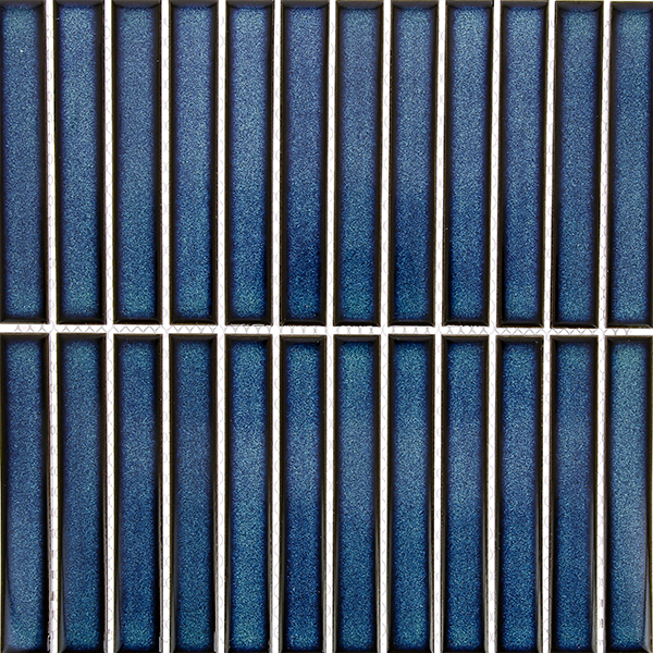 Мозаика из керамогранита на сетке KST2-7R (2,2х14,5) 28,4х29,6x0,8 см