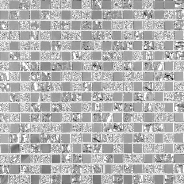 Мозаика из стекла на сетке HT131 (1,5x1,5) 30,0х30,0x0,4 см