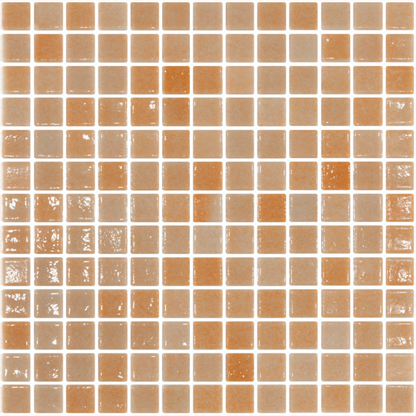 Мозаика стеклянная полиуретановая сцепка 206 (2,5х2,5 см) 34х34x0,4 см