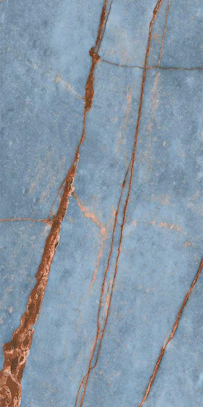 Гранит керамический 775042 HERITAGE LUXE AZURE COMFORT RET 60x120х0,9 см