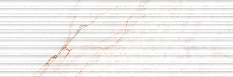 Плитка керамическая настенная DAHLIA WHITE DECOR SP/33,3х100/R 33,3х100 см