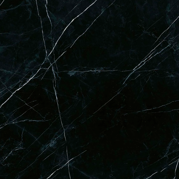 Гранит керамический матовый IMPERIAL Marquina Black RETT MATT 30х30х0,9 см