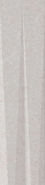 Плитка керамическая 108933 STRIPES TRANSITION WHITE STONE 7,5x30 см