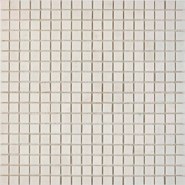 Мозаика из мрамора полированная PIX294 Thassos (1,5x1,5) 30,5х30,5х0,4 см