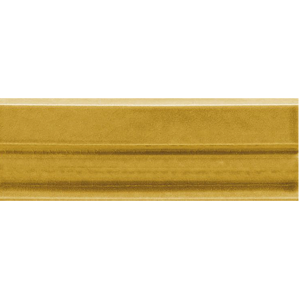 Бордюр керамический FIE8 EPOQUE FINALE Dark Mustard CR 6,5x20 см