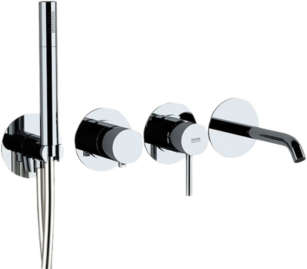 Смеситель для ванны X-STYLE настенный монтаж Chrome Смеситель для ванны X-STYLE настенный монтаж Chrome