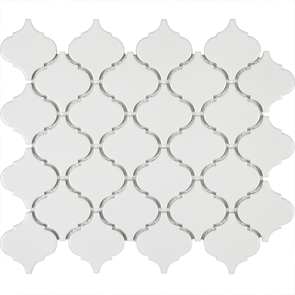 Мозаика из керамогранита на сетке KAR4-1G (6,0x6,6) 24,5х29,3x0,6 см