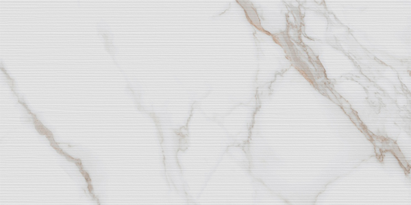 Гранит керамический N20575 CLASSIC MARBLE Statuario Irish Gold LINEAR 60x120х0,9 см