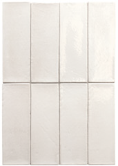 Плитка керамическая 32314 MIYAKO WHITE GLOSS 5х15 см