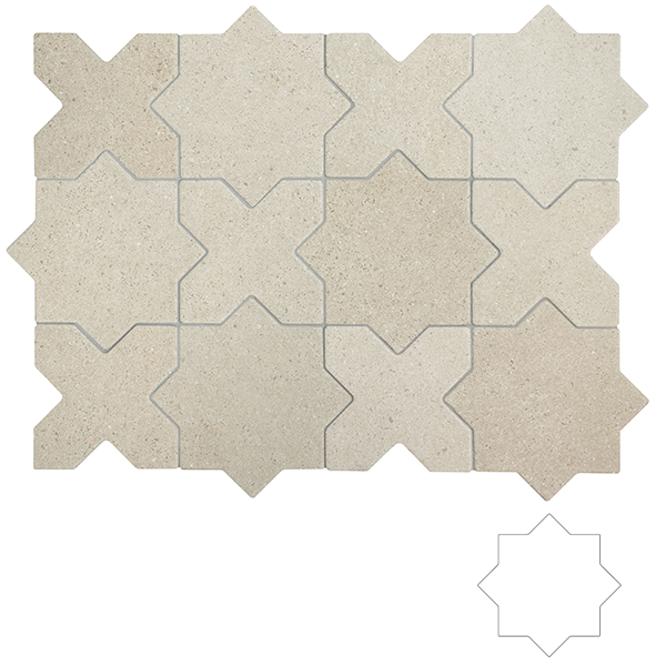 Гранит керамический 32725 ELDA STAR SAND 16,8x16,8 см