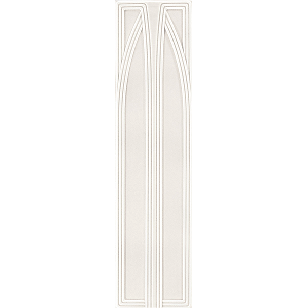 Плитка декоративная керамическая настенная BEL5 EPOQUE BELVEDERE Bianco CR. 20x80 см
