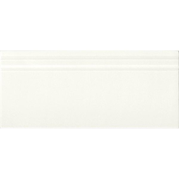 Плинтус керамический ZOELQ1 ELEGANCE ZOCCOLO Snow Craquele 15х35 см