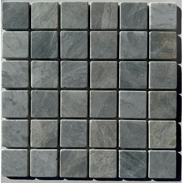 Мозаика из мрамора матовая PIX337 Ice Grey (4,8x4,8) 30,5х30,5х0,6 см