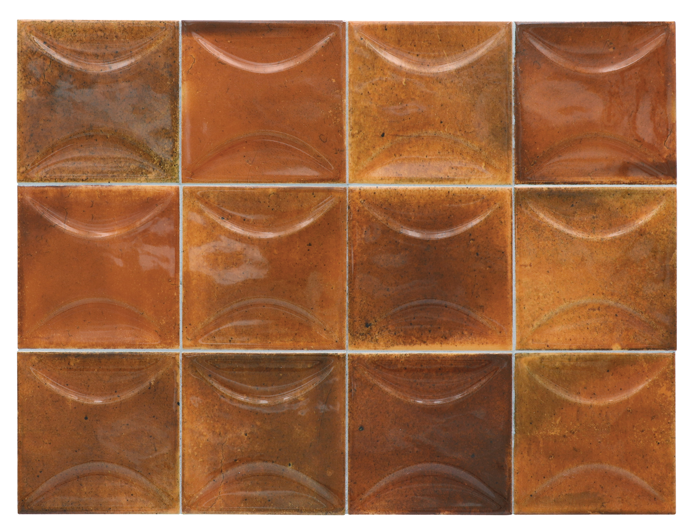 Плитка керамическая настенная 30029 HANOI ARCO Burnt Red 10x10 см
