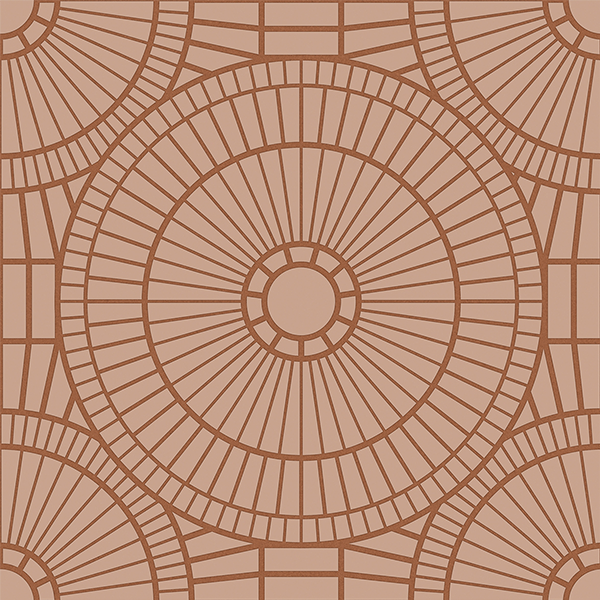 Гранит керамический PF60020548 NESTING ROOM DEC.HYPNOTIC OWL COPPER NAT 60х60x0,8 см   
