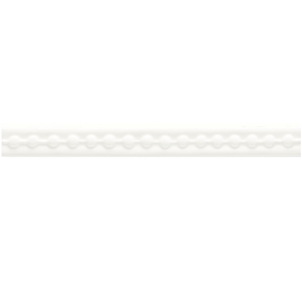 Карандаш керамический настенный LIP01 ESSENZE LISTELLO P Bianco Ice 2,5x26 см
