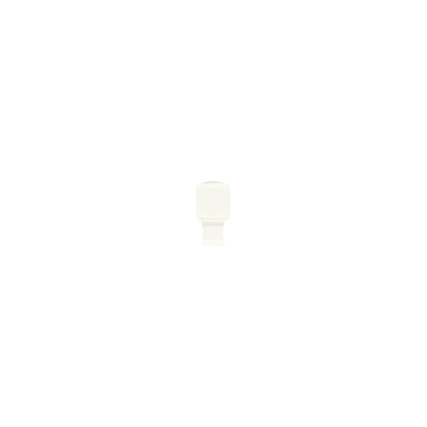 Угловой элемент для бордюра BOAELQ1 ELEGANCE ANGOLO BORDURA Snow Craquele 1,5x3,5 см