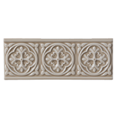 Бордюр керамический RELIEVE PALM BEACH SILVER SANDS 7.5х19.8 см   