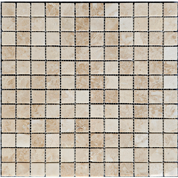 Мозаика из мрамора полированная PIX324 Cappucino (2,3x2,3) 30,5х30,5х0,4 см