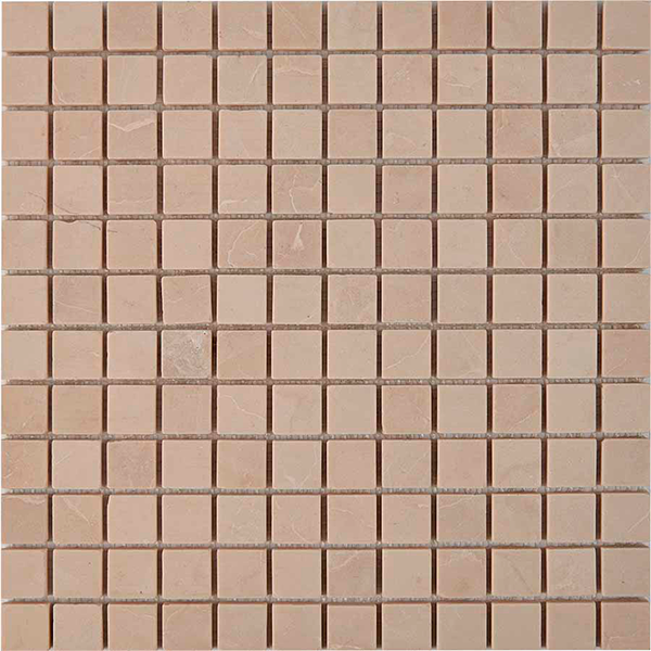 Мозаика из мрамора матовая PIX230 Crema Nova (2,3x2,3) 30,5х30,5х0,6 см